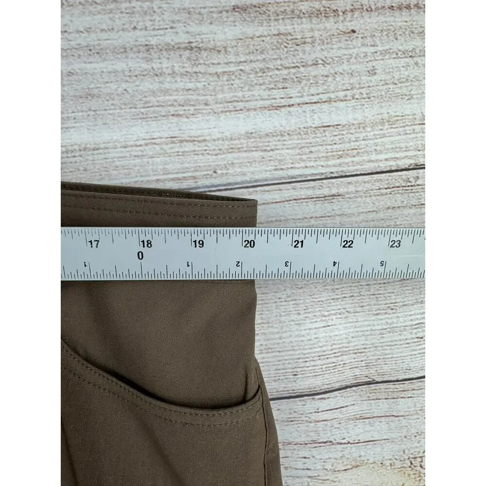prAna Brion Slim Pant II Mens 40x34 Brown Tapered‎ Leg Stretch Outdoor NEW